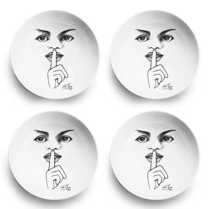 It's A Secret! CEREAL / SOUP BOWL SET OF 4
