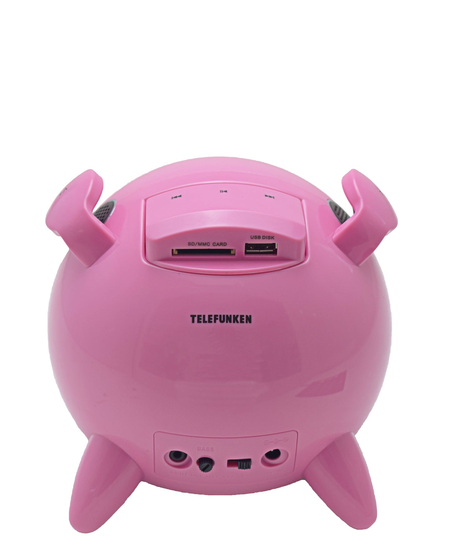 Telefunken T-PIG Speaker + Subwoofer - Pink