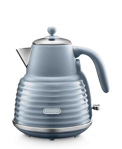 Delonghi Scultura Azure Kettle 1.5L - Blue