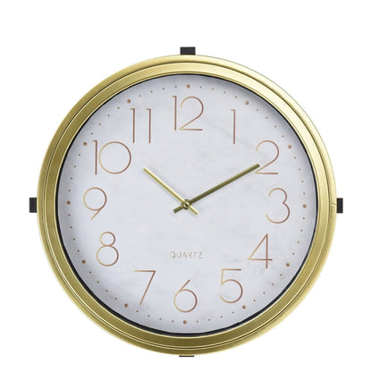 Urban Decor Side Table Clock 42cm - Gold