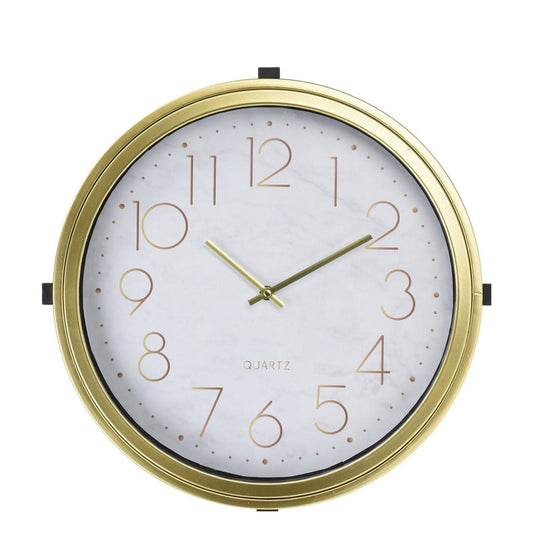 Urban Decor Side Table Clock 42cm - Gold