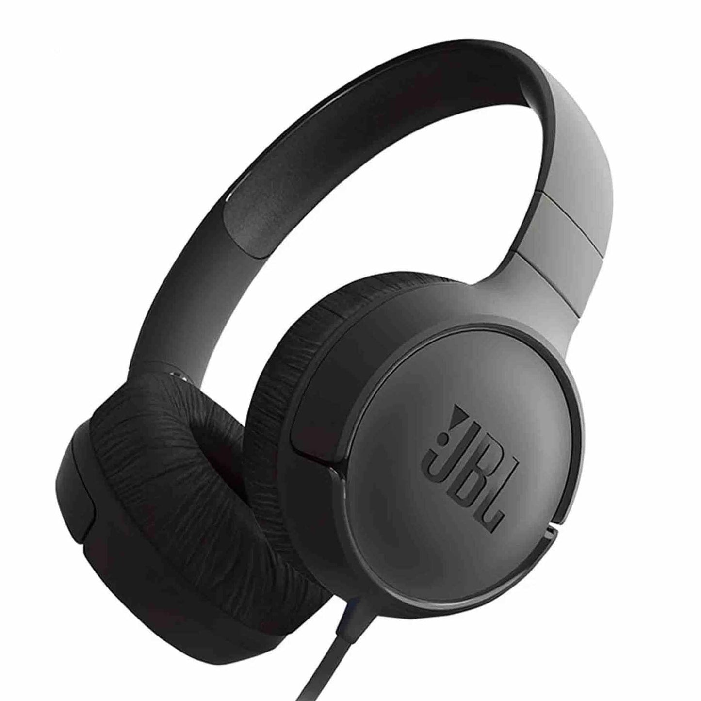 JBL Tune 500 Wired On Ear Headphones With Mic - Black