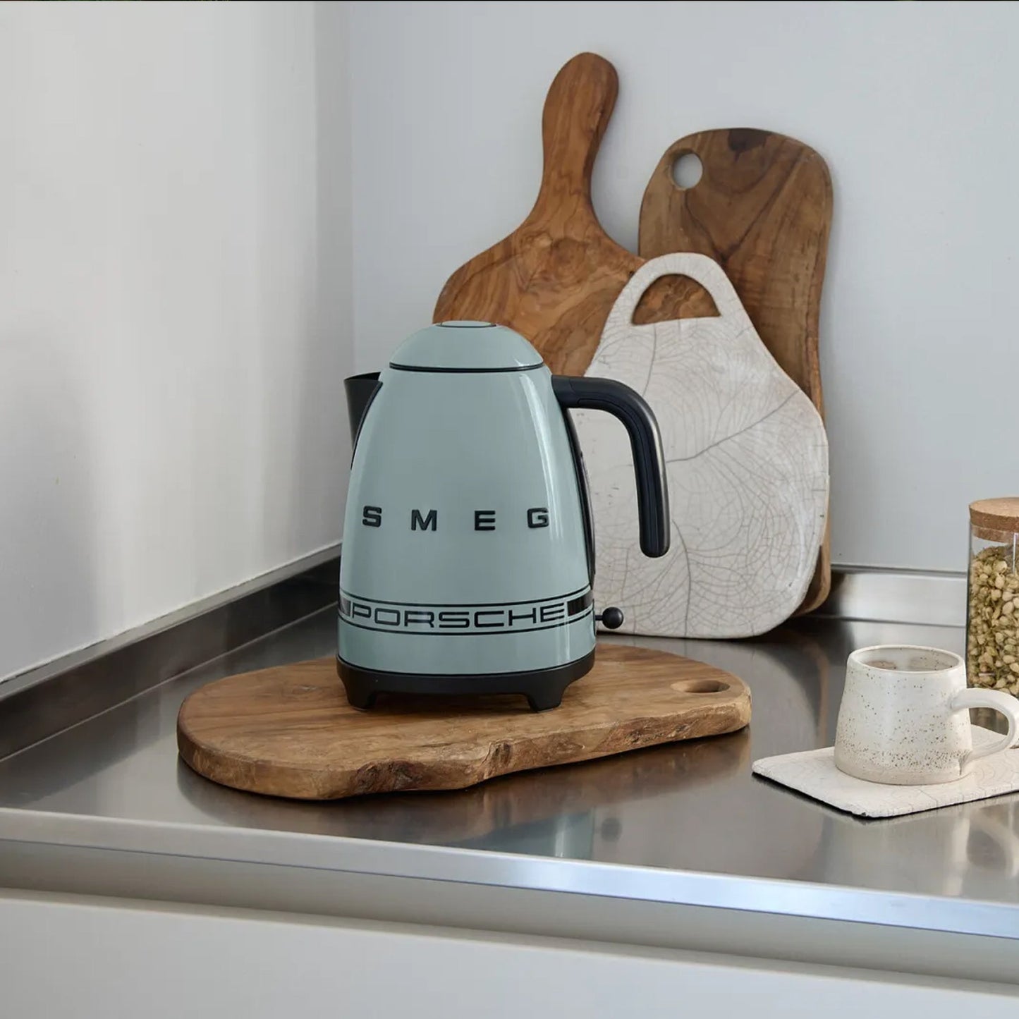 Smeg x Porsche 1.7Lt Kettle Green