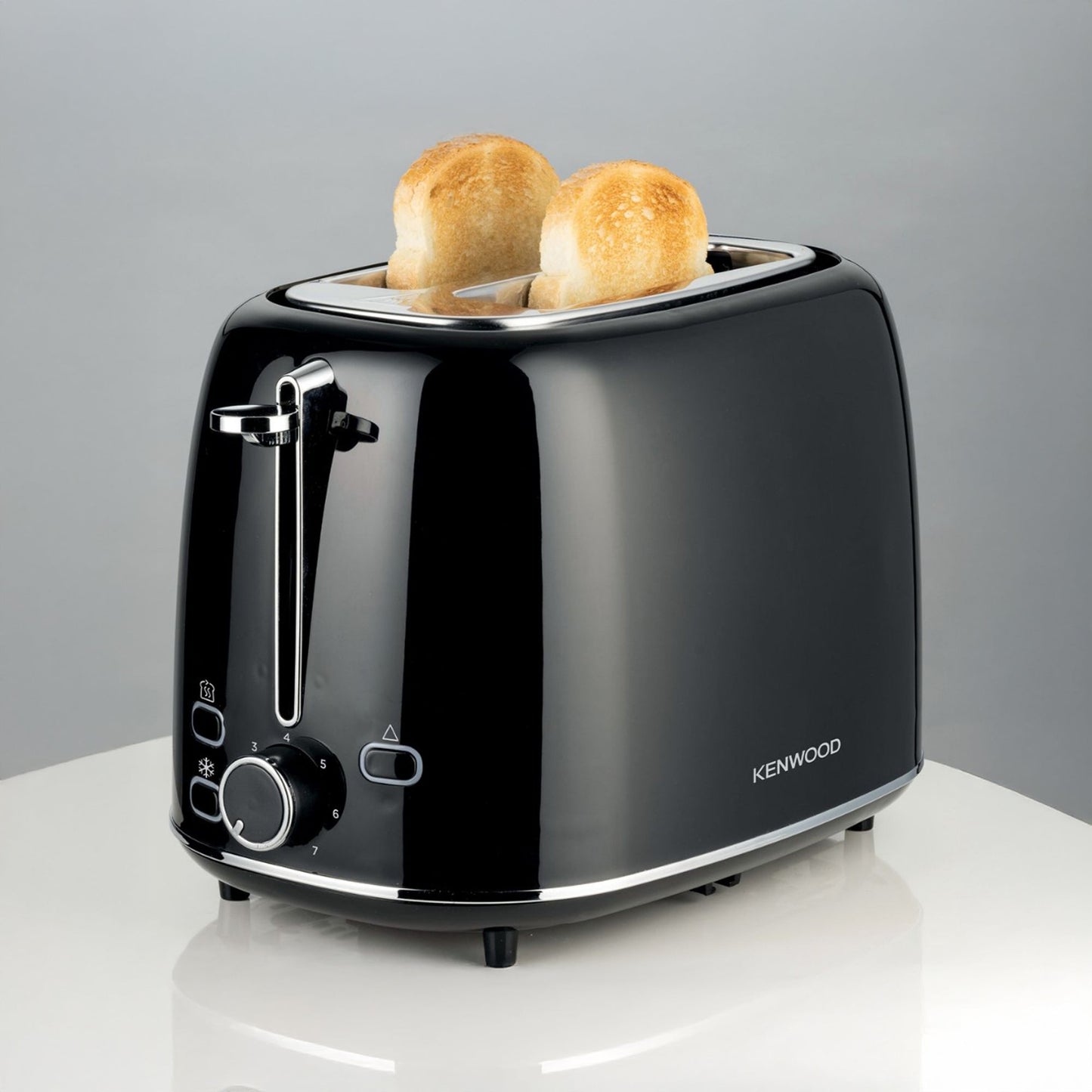 Kenwood Eterna Glossy Plastic 2 Slice Toaster Black