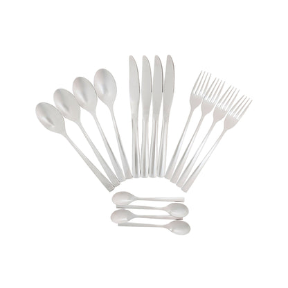 Russell Hobbs Luxe 16 Piece Cutlery Set Silver
