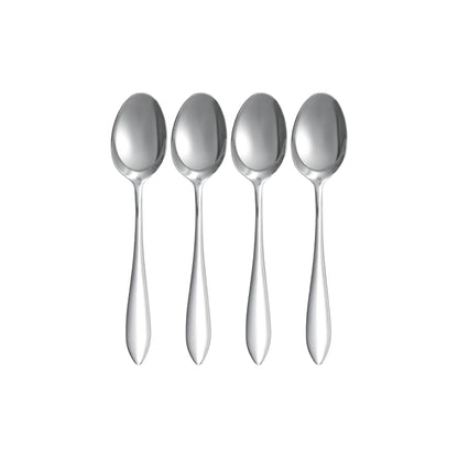 St James 4 Piece Kensington Teaspoon Set Silver