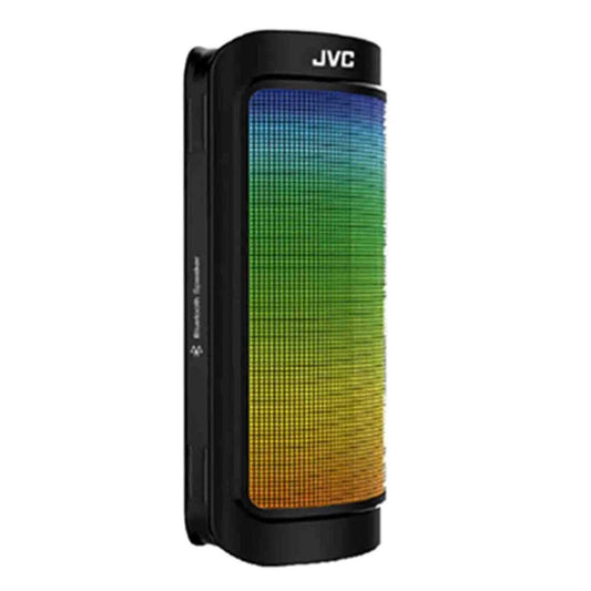 JVC Stereo LED Lightshow Bluetooth Speaker - Red