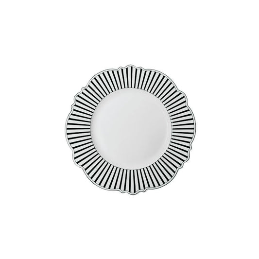 Jenna Clifford Ivory Noir 4 Piece Side Plate Set Black & White