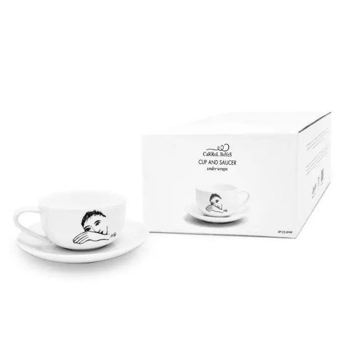 Under Wraps CUP AND SAUCER